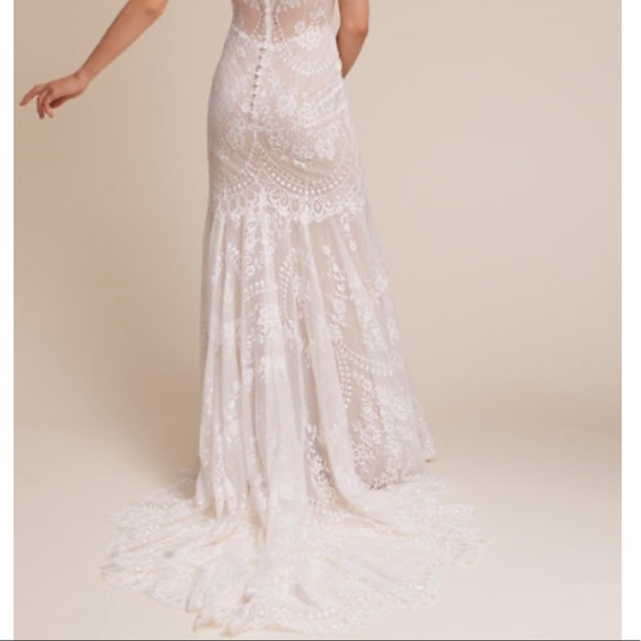 bhldn cascading lace